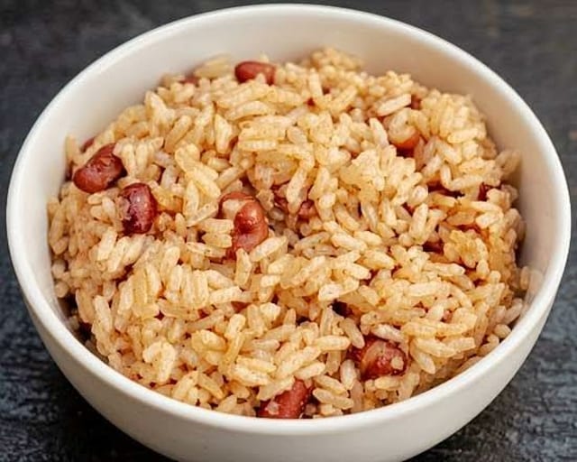 Catering Rice and Peas.