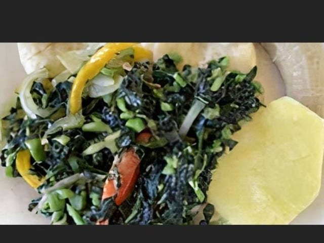 Callaloo & Saltfish.